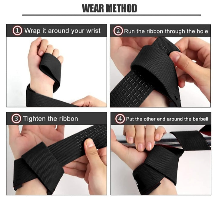 Supersonic Hard Pull Wrist Lifting Straps